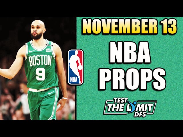 TOP 5 Best NBA Player Prop Picks For Prizepicks | Wednesday 11/13/2024