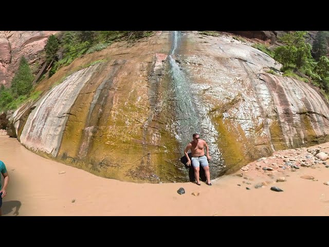 The Narrows Time Lapse Hike At Zion National Park [360° VR]