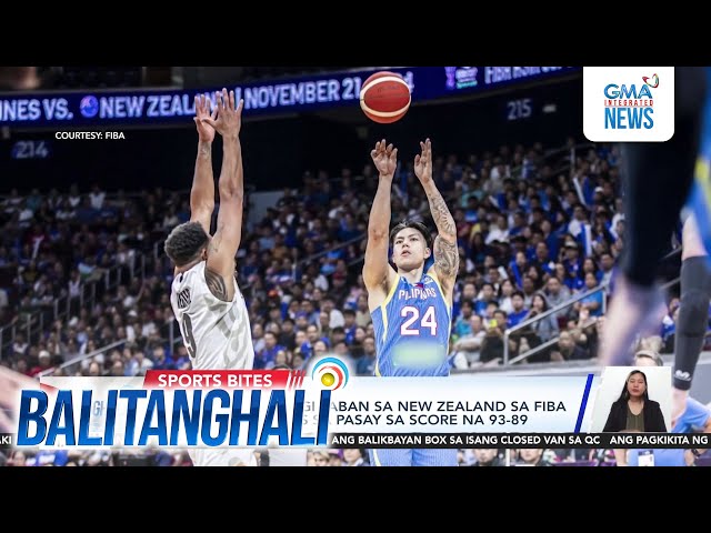 Gilas Pilipinas, wagi laban sa New Zealand sa FIBA Asia Cup qualifiers sa Pasay... | Balitanghali