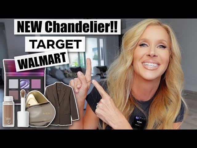 Friday Haul | WALMART Target H&M & NEW CHANDELIER!!