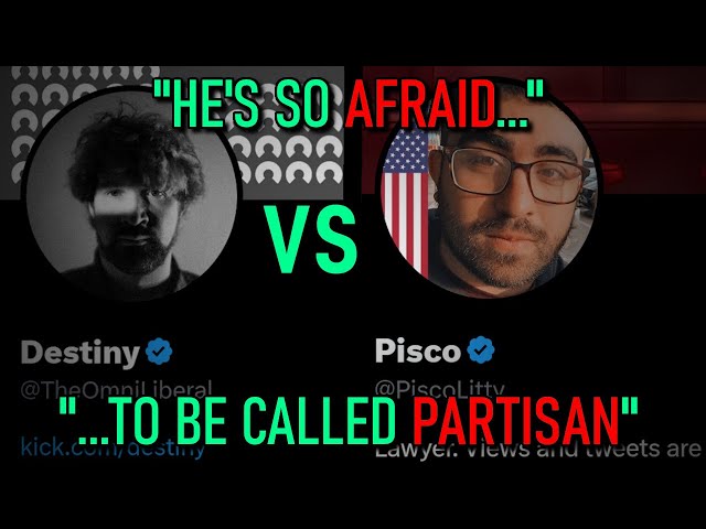 Destiny Gets CALLED OUT by Pisco AGAIN