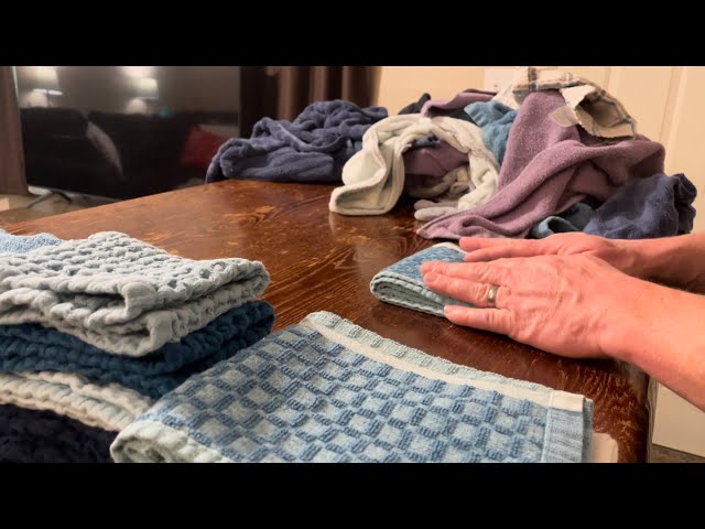 Experience towel folding in a whole new way! (Asmr)