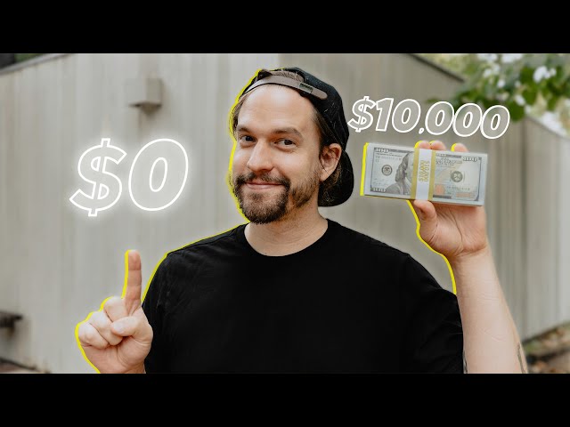 Turning $0 into $10,000 CHALLENGE