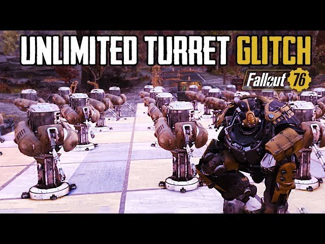 Fallout 76 - NEW UNLIMITED TURRETS IN BASE GLITCH | Unlimited Camp Budget (In Depth Tutorial)