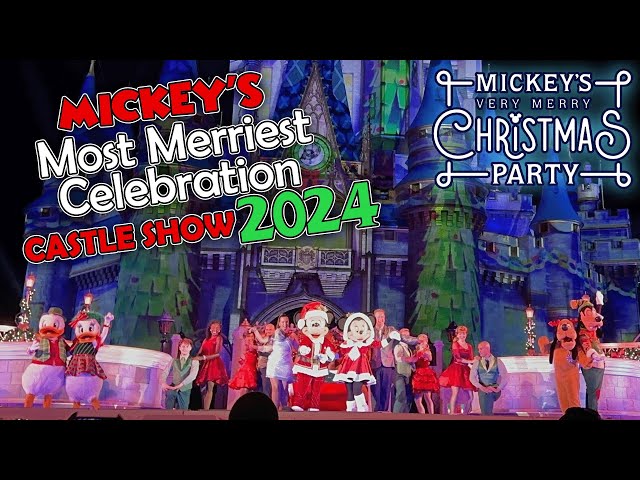 Mickey's Most Merriest Celebration 2024 at Mickey's Very Merry Christmas Party