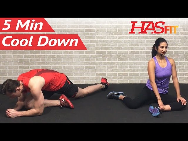 5 Minute Cool Down Exercises After Workout - Cool Down Stretch to Improve Flexibility Stretches