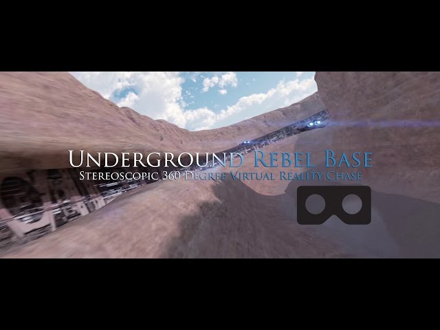 Underground Rebel Base - Stereoscopic VR Demo