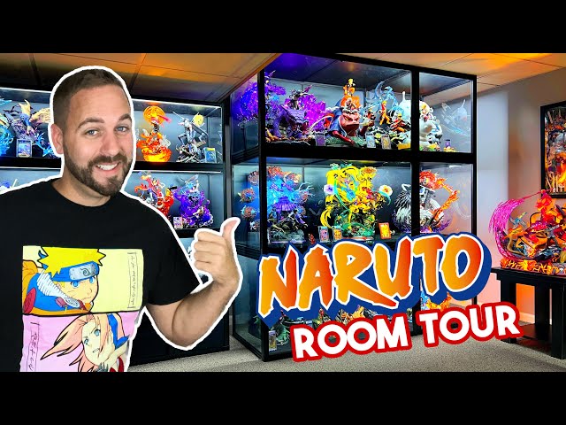 The ULTIMATE Naruto 🍥 Statue Collection | Room Tour Showcase