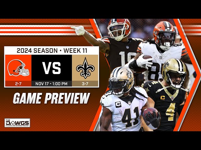 Browns at Saints: Game Preview - What Browns Team Will Emerge from the Bye?