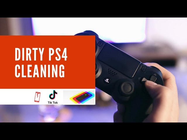 Cleaning a dirty PS4