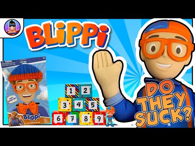 Blippi Toys Review!  Do they SUCK??  |  Blippi Dress-up, My Buddy Blippi, Learning Colors!