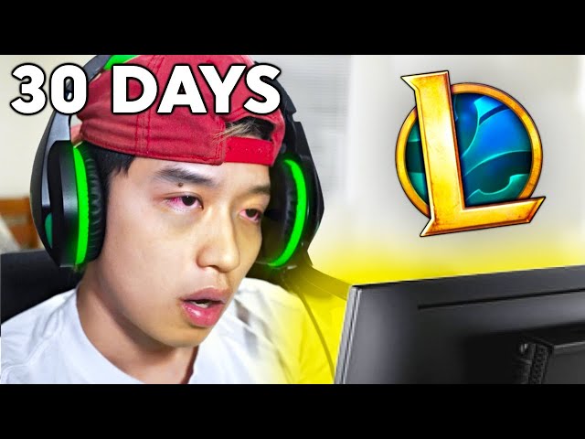 I Trained League of Legends for 30 Days Straight (ft. Biofrost)