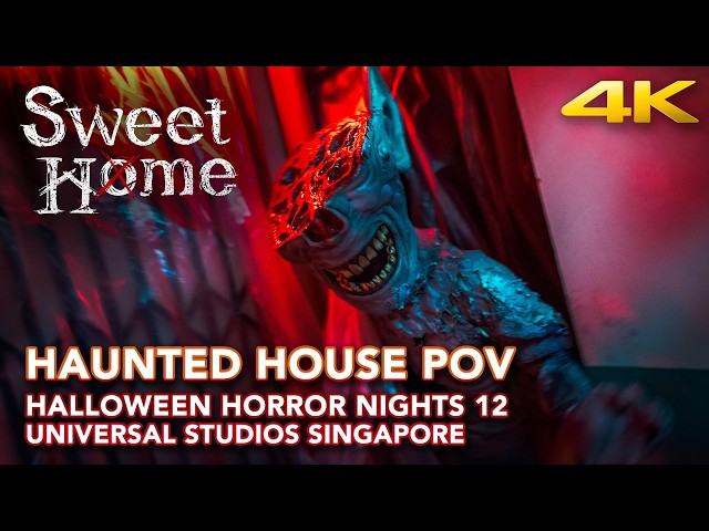 SWEET HOME haunted house POV at USS Halloween Horror Nights 12