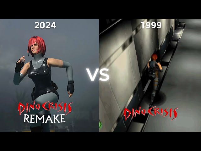 Dino Crisis REMAKE vs Original 1999 Gameplay Comparison!