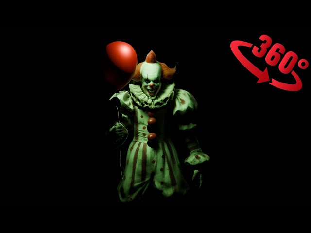 Face Your Fears: Pennywise Horror in 360° VR | Step Inside the Terrifying World of CG Horror