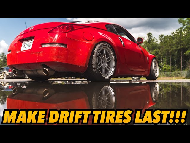 Make DRIFT TIRES last LONGER!  I learned something new.