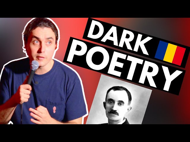 Romanian Poetry: Bacovia Plumb // Dragos Comedy - with English Subs