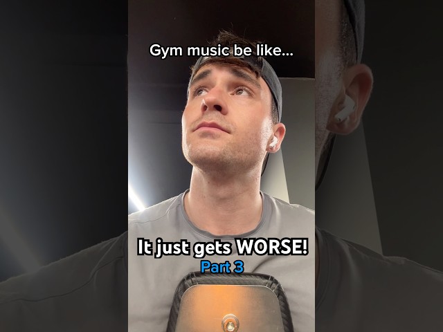 Gym music is the worst! #workoutmusic #gymmotivation #gymhumour #gymlife #smellingsalts #letsgo #gym