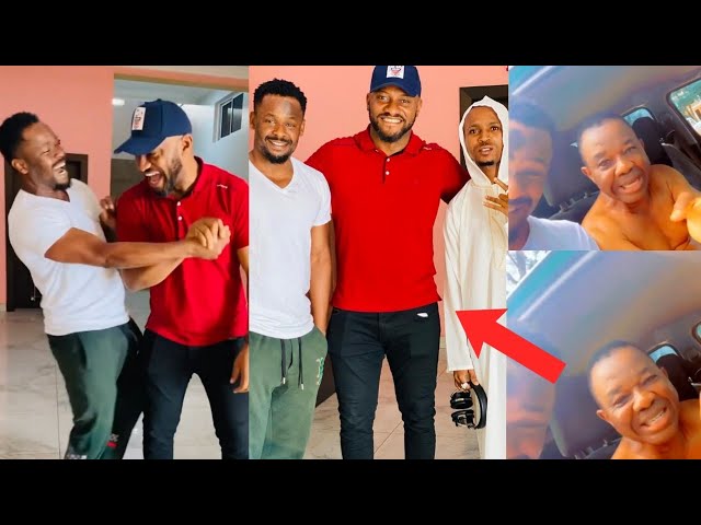 Zubby Michael, Chiwetalu Agu & Yul Edochie Turn A Movie Location Into Comedy Zone😂🤣