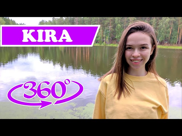 VR 360 Date with Kira. A day at the lake