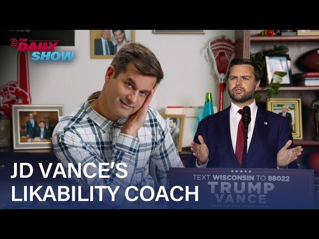 Meet JD Vance’s Likability Coach, Nathaniel Gordon | The Daily Show