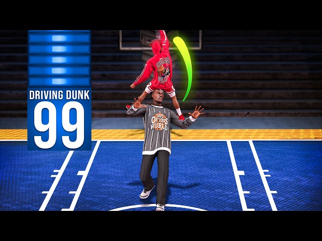 This Is What A 99 Dunk PURE SLASHER Looks Like... (nba 2k24)