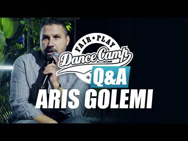 Q&A | Aris Golemi: 'I like people who are unique' | Fair Play Dance Camp 2017