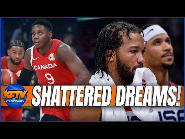 Team USA & Team Canada Gold Medal Game Derailed By Embarrassing Losses | FIBA WC Update