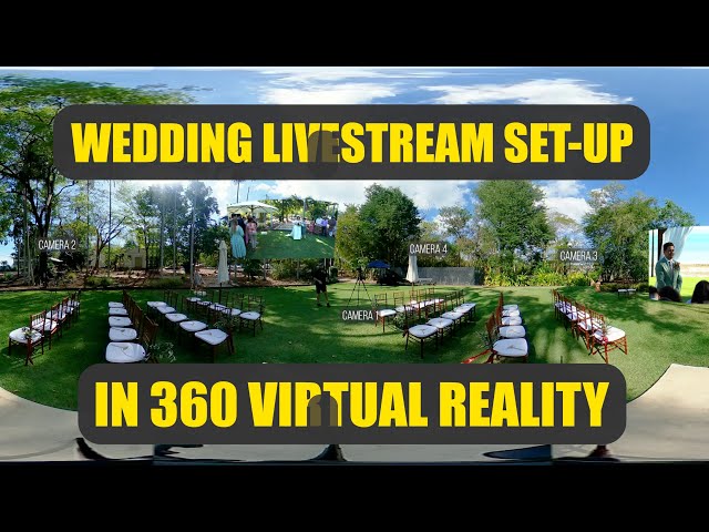 Darwin Wedding Livestream Set-Up in 360 VR | Darwin Wedding Video | North Australia Media