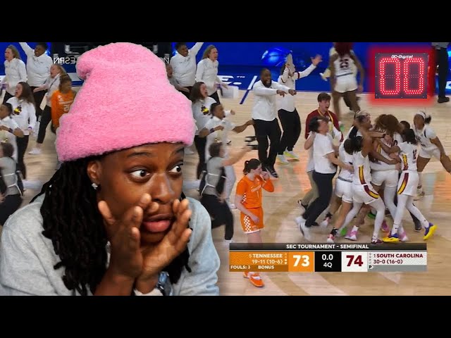 REACTING TO CARDOSO BUZZER BEATER TO SAVE SEASON! CRAZIEST BUZZER BEATER EVER! (SC vs Tennessee)