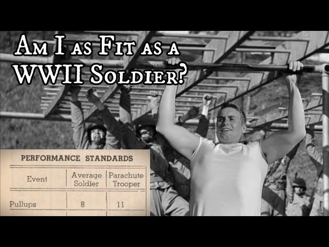 Can I Pass The WWII Army Fitness Test? (It was harder than I expected)