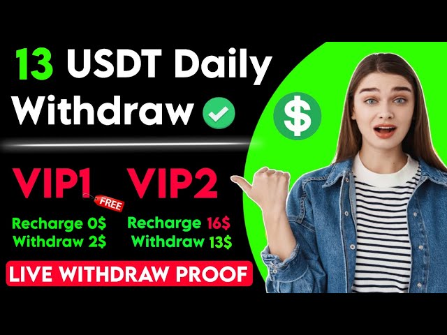 New Usdt Earning Site Usd Mining Site 2024 Best Investment Usdt Earning Website