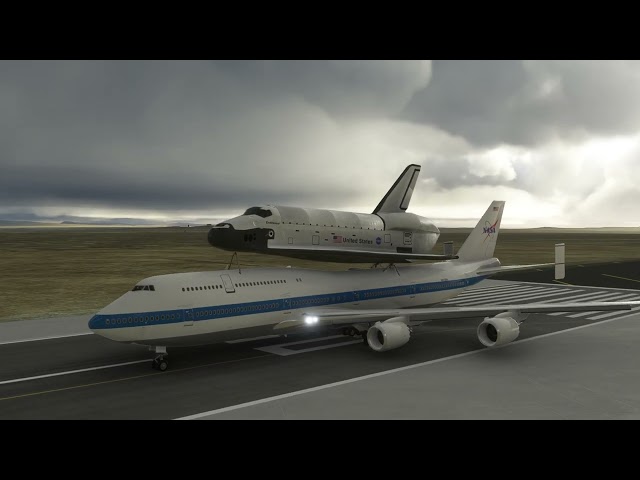 Flight Sim 2020 -  Freeware Shuttle Carrier Aircraft and Live Traffic mod