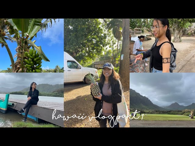 exploring the island of O'ahu | Hawaii vlog part 1