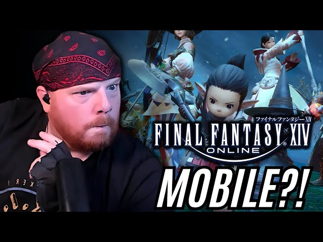 FFXIV on MOBILE?! - Krimson KB Reacts