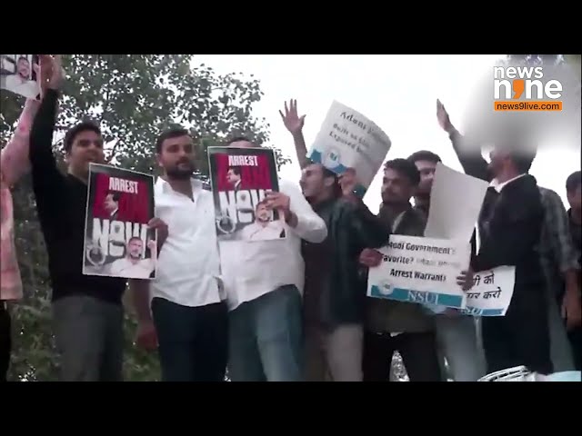 NSUI Protests Against Gautam Adani Amid US Bribery Charges | News9