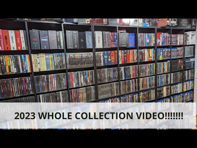 Whole Movie Collection 2023, Steelbooks, 4K Premium, Boutique and More