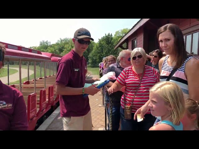 Watch: Storybook Land Express millionth rider