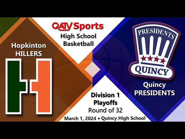 QATV Sports: Hopkinton vs Quincy Girls Basketball (March 1, 2024)