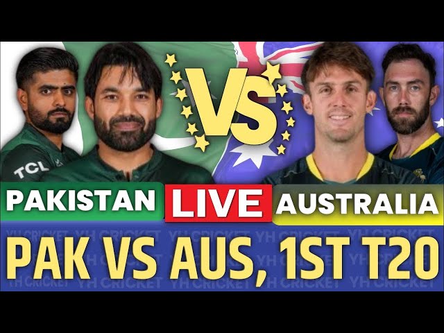 Pakistan VS Australia 1st T20 | Live