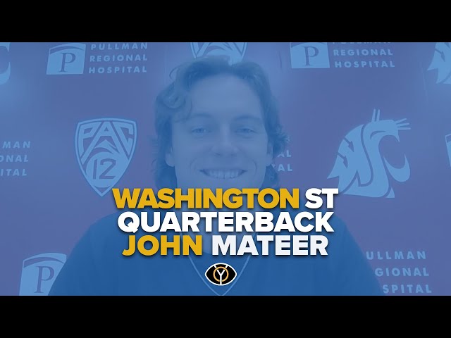 John Mateer discusses his season, Cougs family & more with Yogi Roth | Y-Option x Pac-12 Football