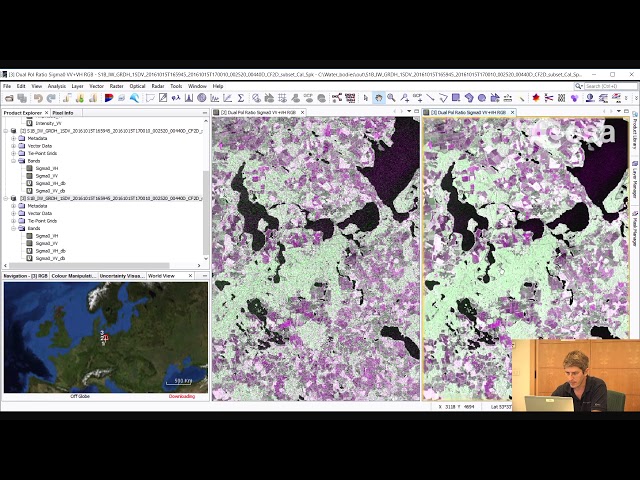 ESA Echoes in Space - Water: Water Body Mapping with Sentinel-1