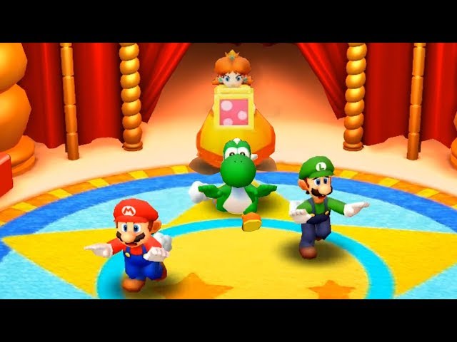 Mario Party: The Top 100 Minigames - Daisy Vs Mario Vs Luigi Vs Yoshi ((Hard COM)