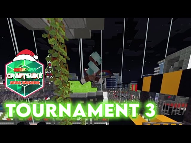 Craftsuke | Tournament 3 (Minecraft Ninja Warrior)