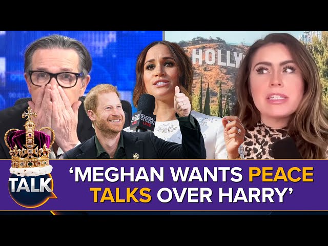 Meghan Markle Wants Peace Negotiations With Royal Family Over Prince Harry