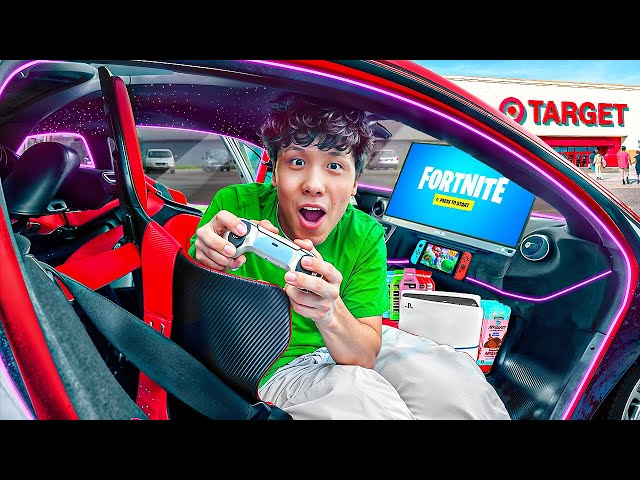 I Built Secret Gaming Room In Bestfriend's Supercar!