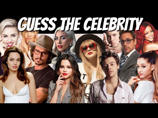 GUESS 100 CELEBRITY by photo | celebrity quiz