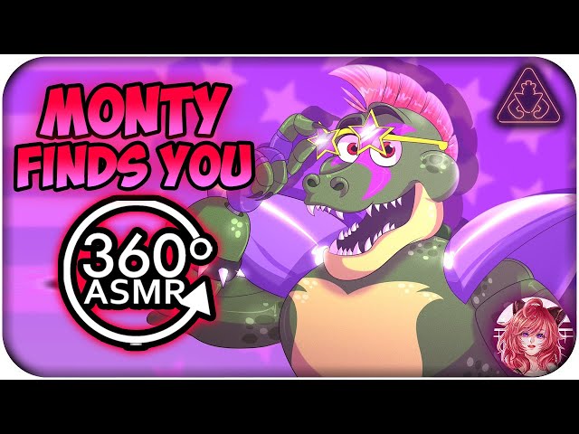 Monty Finds You~ [360º VR ASMR] | FNAF: Security Breach 360 VR