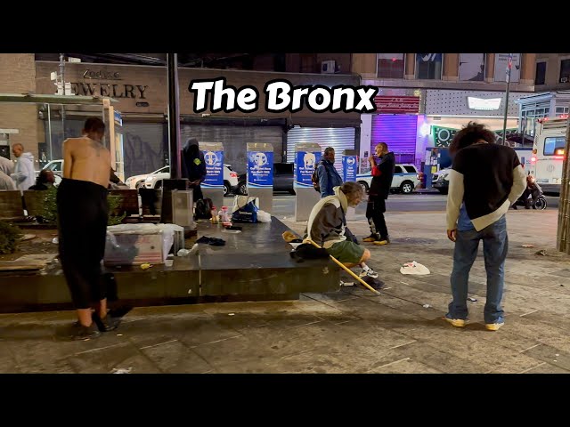 Night Walk South Bronx 149th Street And 3rd Avenue 🚨