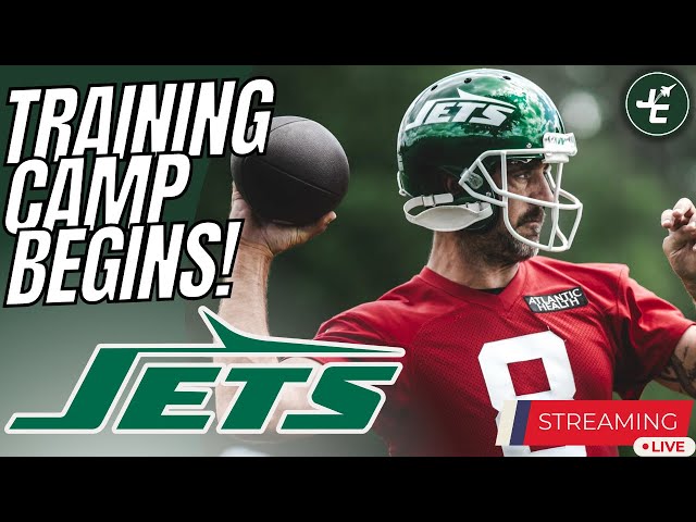 LIVE: Training Camp Begins For The New York Jets! (FT. Let's Talk Jets Radio)